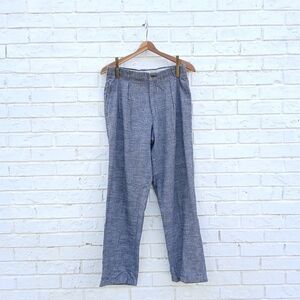 Vintage Colours By Alexander Julian Plaid Pleated Pants